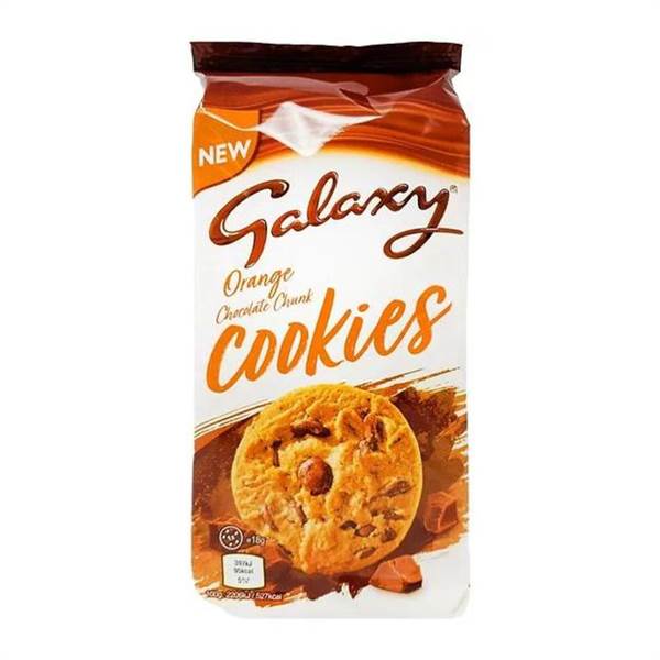 Galaxy Orange Chocolate Chunk Cookies